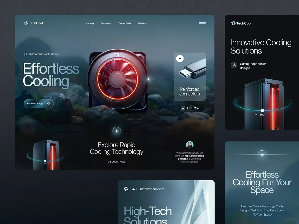 Product website built by an Aizenmarq student